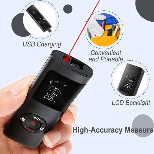 🔥🔥Специална оферта за ограничено време【40 м】Нов модел лазерен далекомер