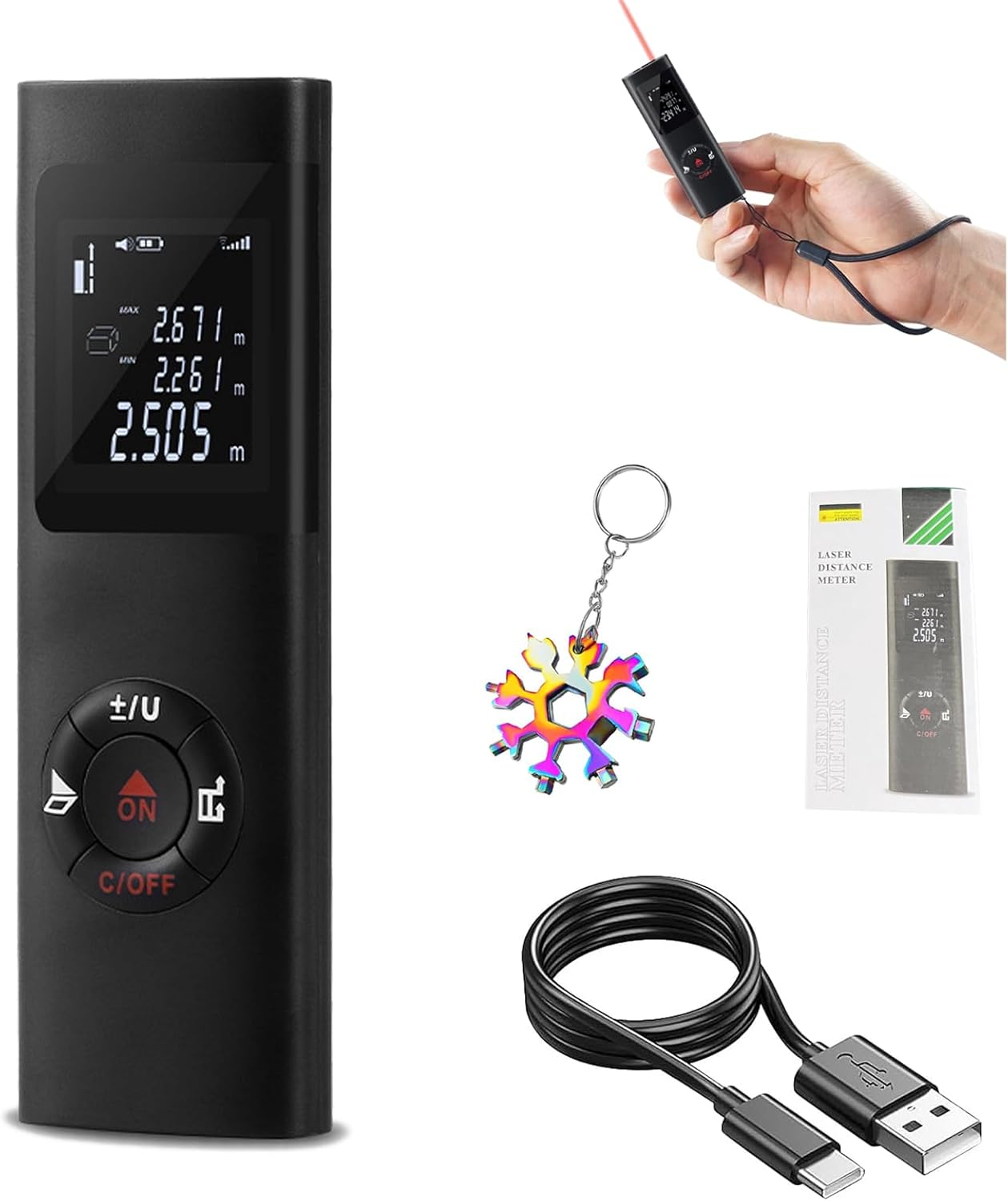 🔥🔥Специална оферта за ограничено време【40 м】Нов модел лазерен далекомер