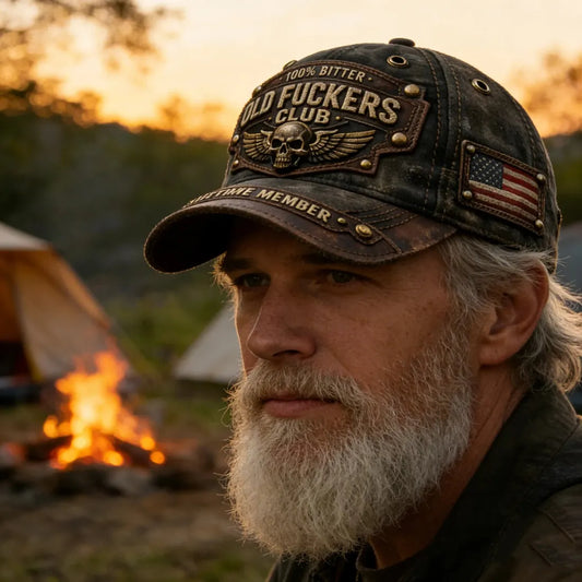 🔥 Ретро бейзболна шапка Old Guys Club