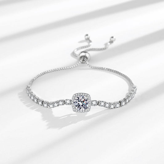 💎Гривна от моасанит, уникален и универсален стил за жени.