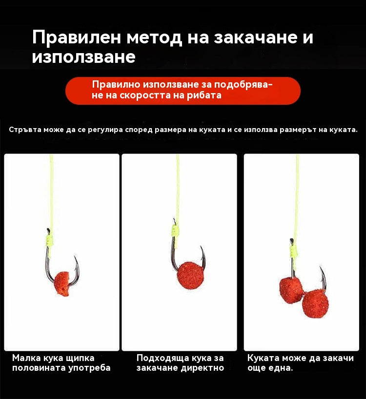🎣🎣Нова стръв за 2026 г. 🐟 1 бутилка 50 г – Повече на същата цена Гранулирана стръв — Голяма риба, хваната за секунди