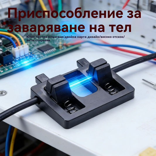 Ново електронно устройство за заваряване и фиксиране на тел