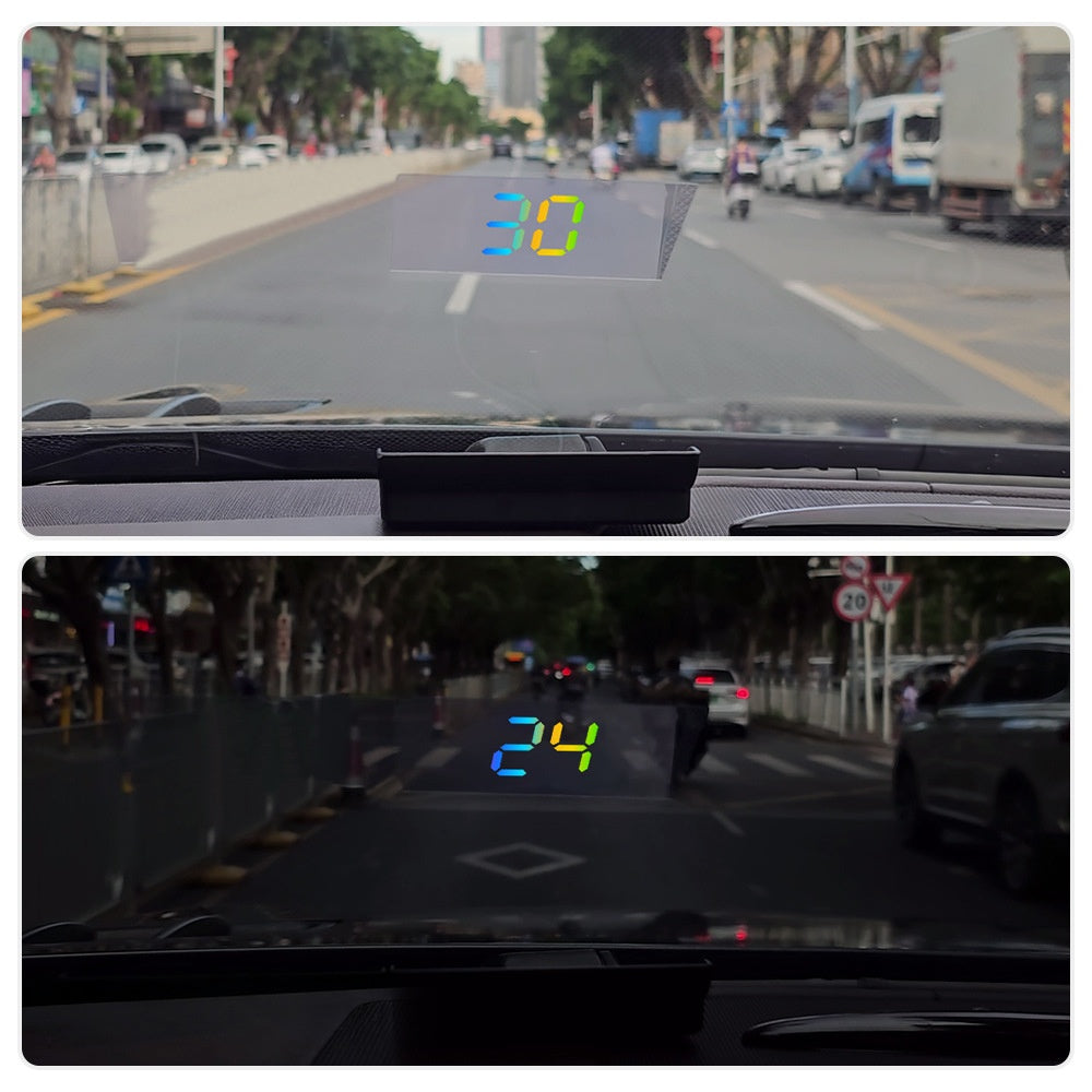 🚗Автомобилен HUD дисплей|HD GPS проекция|Скорост в реално време и по-безопасно шофиране