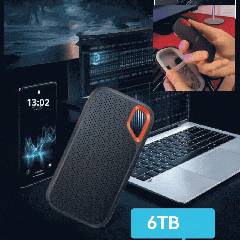 【Последен ден 🔥50% отстъпка】💥【32TB】 Високоскоростен мобилен твърд диск с голям капацитет