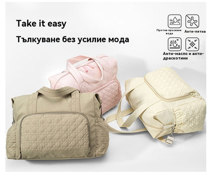 🧰Пътна чанта с голям капацитет и отделяне на мокри и сухи вещи през рамо