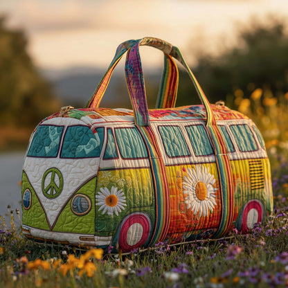 🔥👜Пътна чанта с подплънки Hippie Van