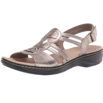 👡【Размери 35-43】Дамски меки и удобни сандали от естествена кожа