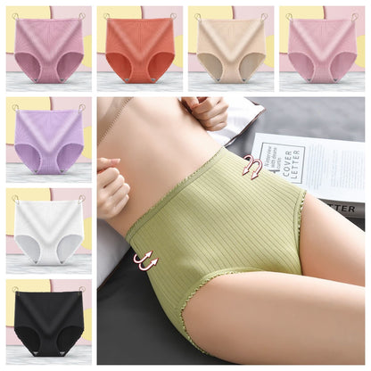 🩲【🔥Комплект от 8 части】 Дамски труси от чист памук