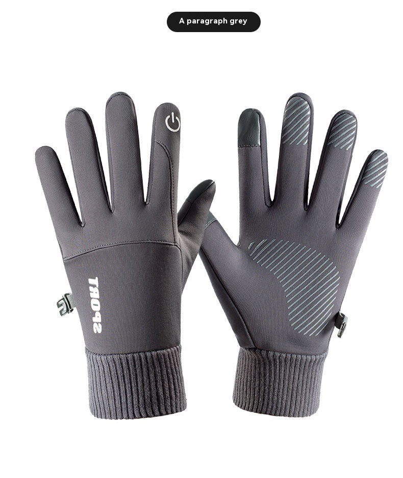 🔥🧤Зимни ръкавици с ветроустойчива, водоустойчива и с полар, с тъчскрийн подплата