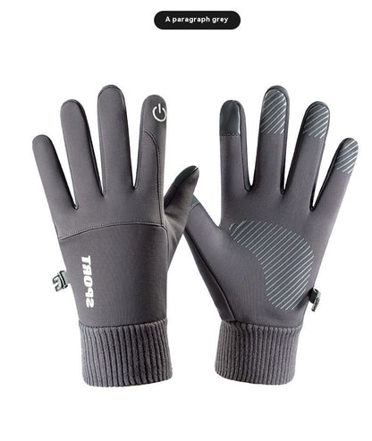 🔥🧤Зимни ръкавици с ветроустойчива, водоустойчива и с полар, с тъчскрийн подплата