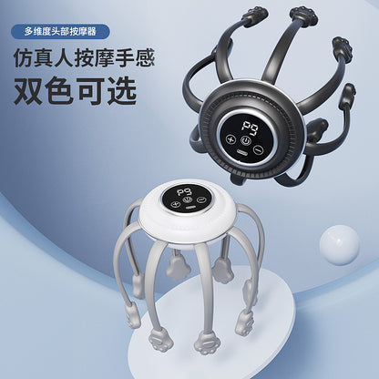 ✨😌Електрически масажор за скалп с нокът