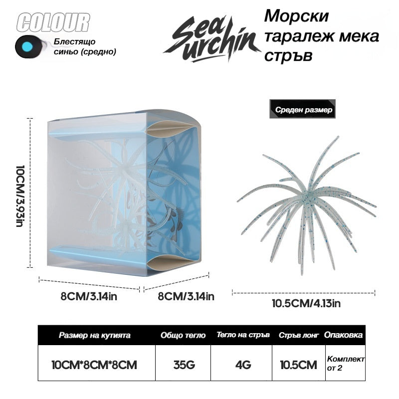 🎣🐟Примамка мека стръв бионичен мек червей