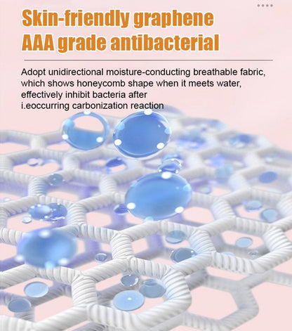🌟Графенови ежедневни превръзки: За многократна употреба, водоустойчиви и супер меки! ✨Кажете сбогом на протичането и се насладете на комфорт! 🩲