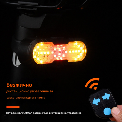 😀Нов многофункционален безжичен клаксон с дистанционно управление на мигачи