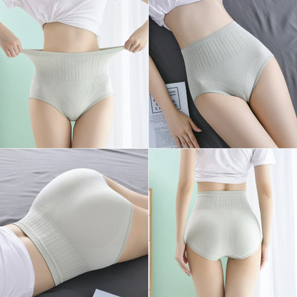 😍💥Последен ден с 50% отстъпка: 【Купете3 и вземете 4 безплатно】 Водоустойчиви антибактериални бикини с висока талия