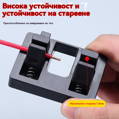 Ново електронно устройство за заваряване и фиксиране на тел