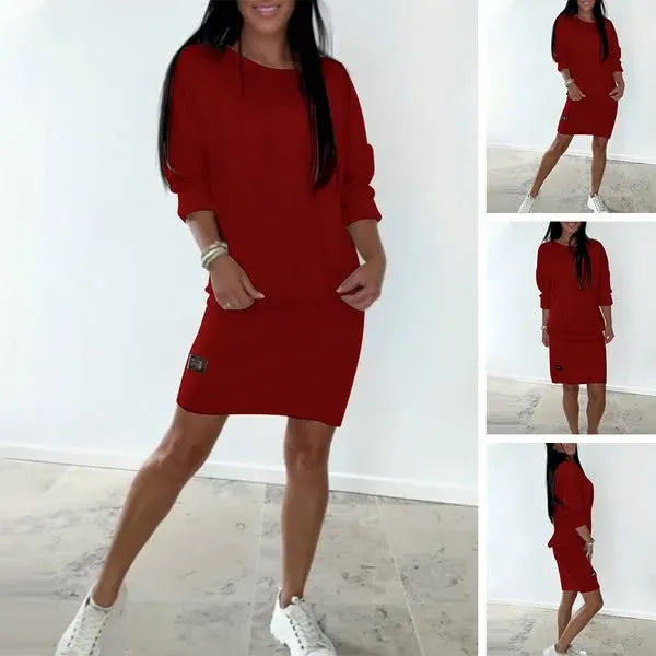 🎁【S-3XL】 Нова дамска тясна памучна рокля 2025