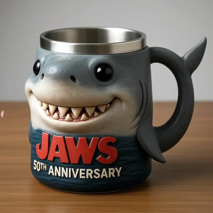 🦈🦈 Чаша с голямата бяла акула