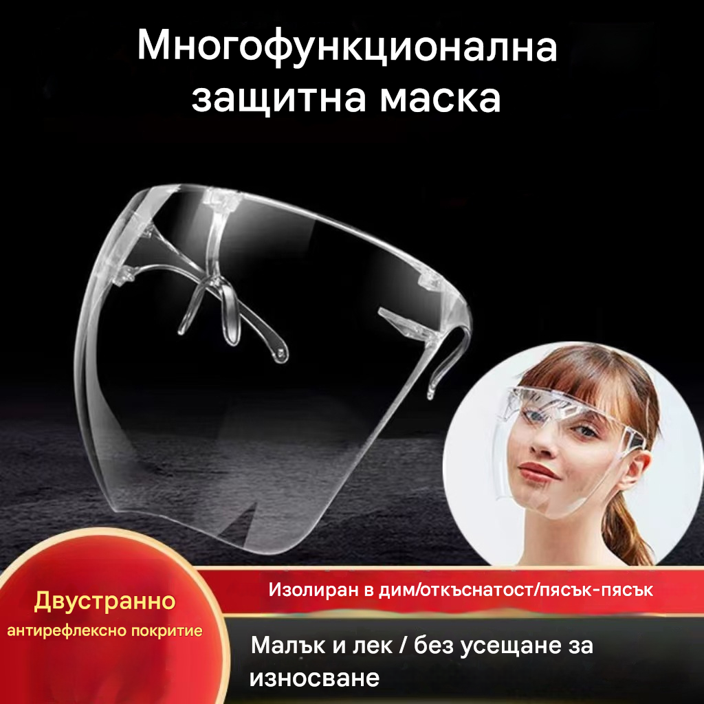 Защитен щит за лице с висока разделителна способност