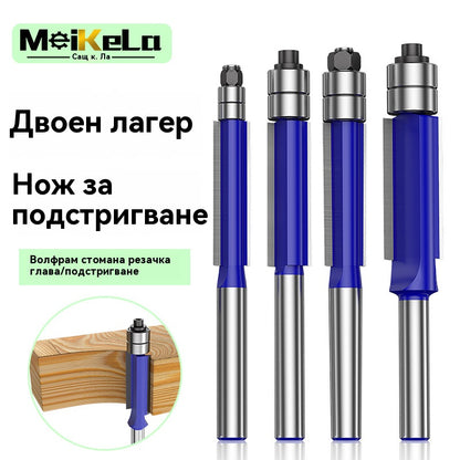 🔥⚙️【Комплект от 4】Висококачествен фрезов диск с диаметър 6 мм и диаметър на опашката 1/4 инча