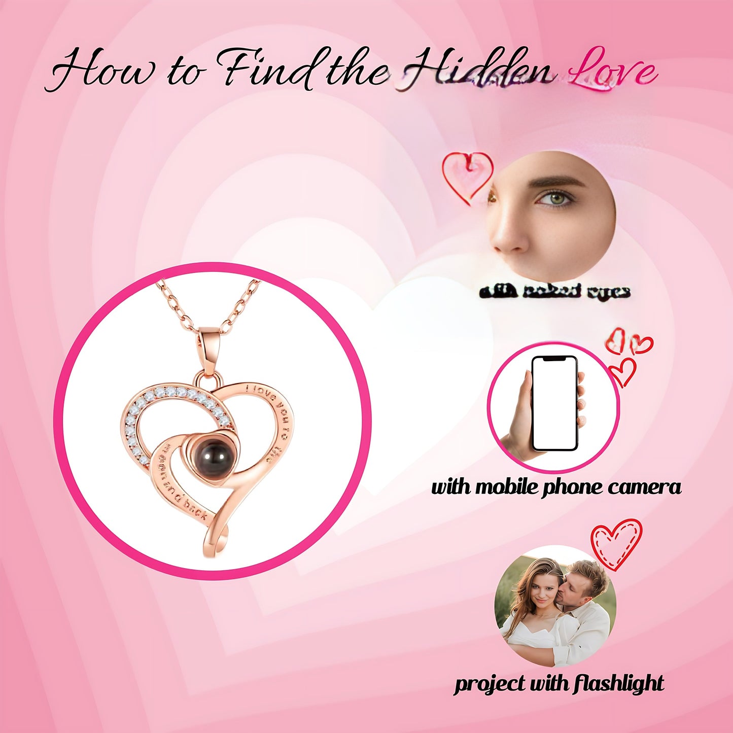 ✨Колие във формата на сърце, подарък за Свети Валентин + очарователно плюшено мече от консервирана роза - романтичен подарък за Деня на майката, сватби, годишнини и Свети Валентин.