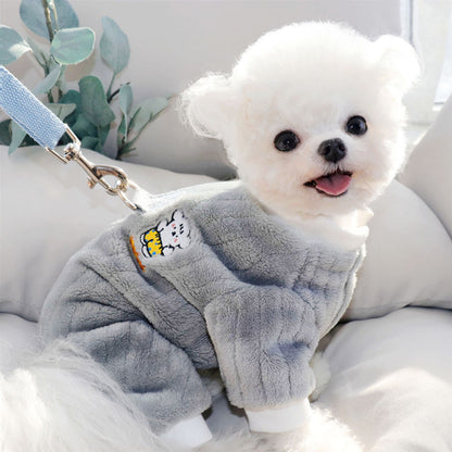 🌞🐶Ново топло и дебело зимно памучно палто за домашни любимци