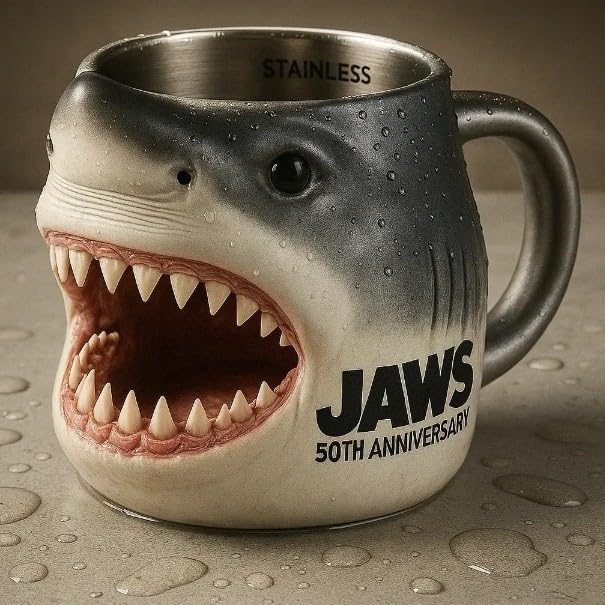 🦈🦈 Чаша с голямата бяла акула