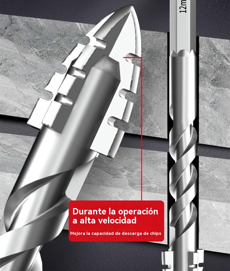 🥇【1 комплект от 9 части】【3+4+5+6+8+10+12+14+16 мм】Свредло от седмо поколение, супер твърдо, от волфрамова стомана, с назъбен ръб