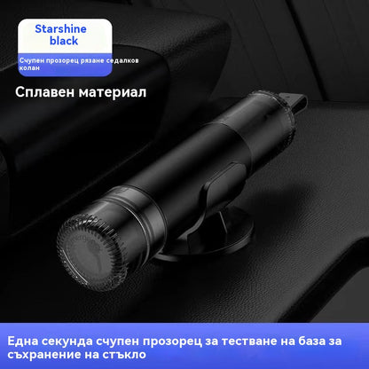 💪Мини чучур за прозорци от алуминиева сплав, комплект за бягство 2 в 1, предпазен колан