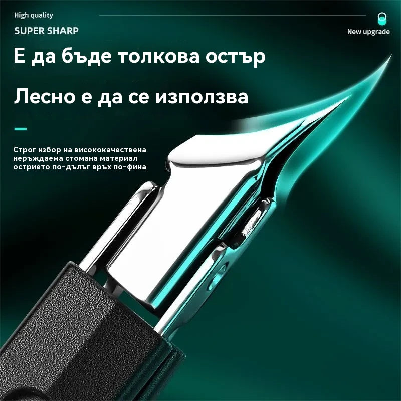 🔥Професионална клипса за дебели нокти с наклонен дизайн – идеална за трудни случаи! ✂️