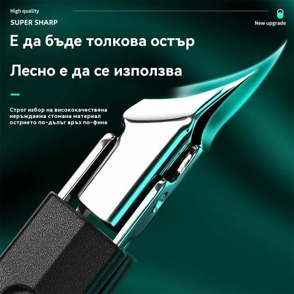 🔥Професионална клипса за дебели нокти с наклонен дизайн – идеална за трудни случаи! ✂️