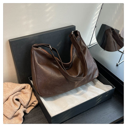 👜👜Нова луксозна ретро чанта през рамо с голям капацитет