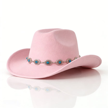 ✨🤠Унисекс каубойска шапка в бохемски стил