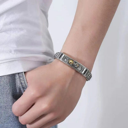 🏆😍【Най-продаван】Модерна сребърна гривна, чисто нов дизайн