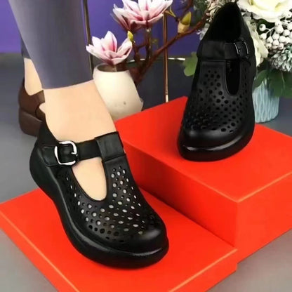😍Най-ниска цена за ограничен период от време👡【35-40】Нови дамски ежедневни обувки с дебели подметки, мода 2026