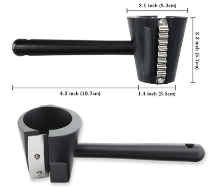 🔥【Купете 1, вземете 1 безплатно】🥕304 Неръждаема стомана Креативен кухненски нож за обелване и нарязване на зеленчуци и плодове