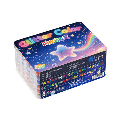 【24 цвята】🔥✨️Комплект двустранни светкавични маркери