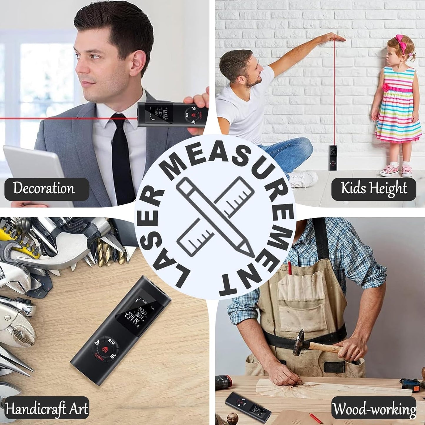 🔥🔥Специална оферта за ограничено време【40 м】Нов модел лазерен далекомер