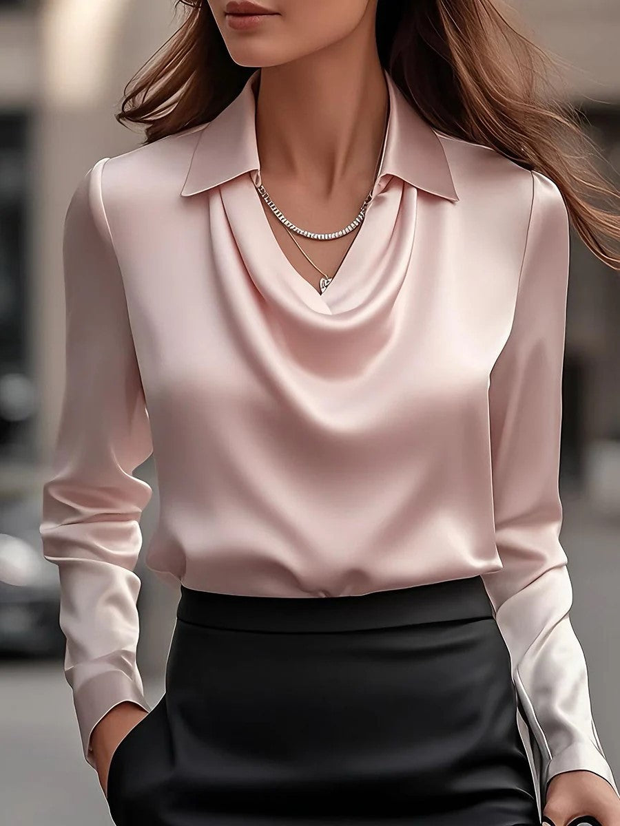 30% OFF🔥【Купете 1, вземете 1 безплатно】✨【S-3XL】Семпла дамска риза с щампа и яка
