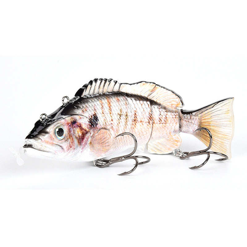 🔥【13,5 см батерийна стръв🐟 + USB кабел за зареждане + шамандура + витло*2】🎣2026 Нова симулирана електрическа риболовна стръв🐟