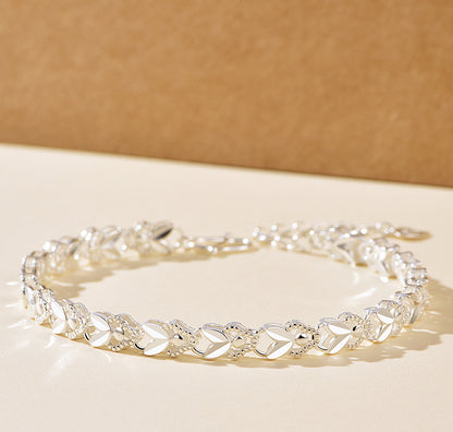 😀👉【Купете 1, вземете 1 безплатно】💖🐰Нова гривна с късметлийски заек от сребро 925