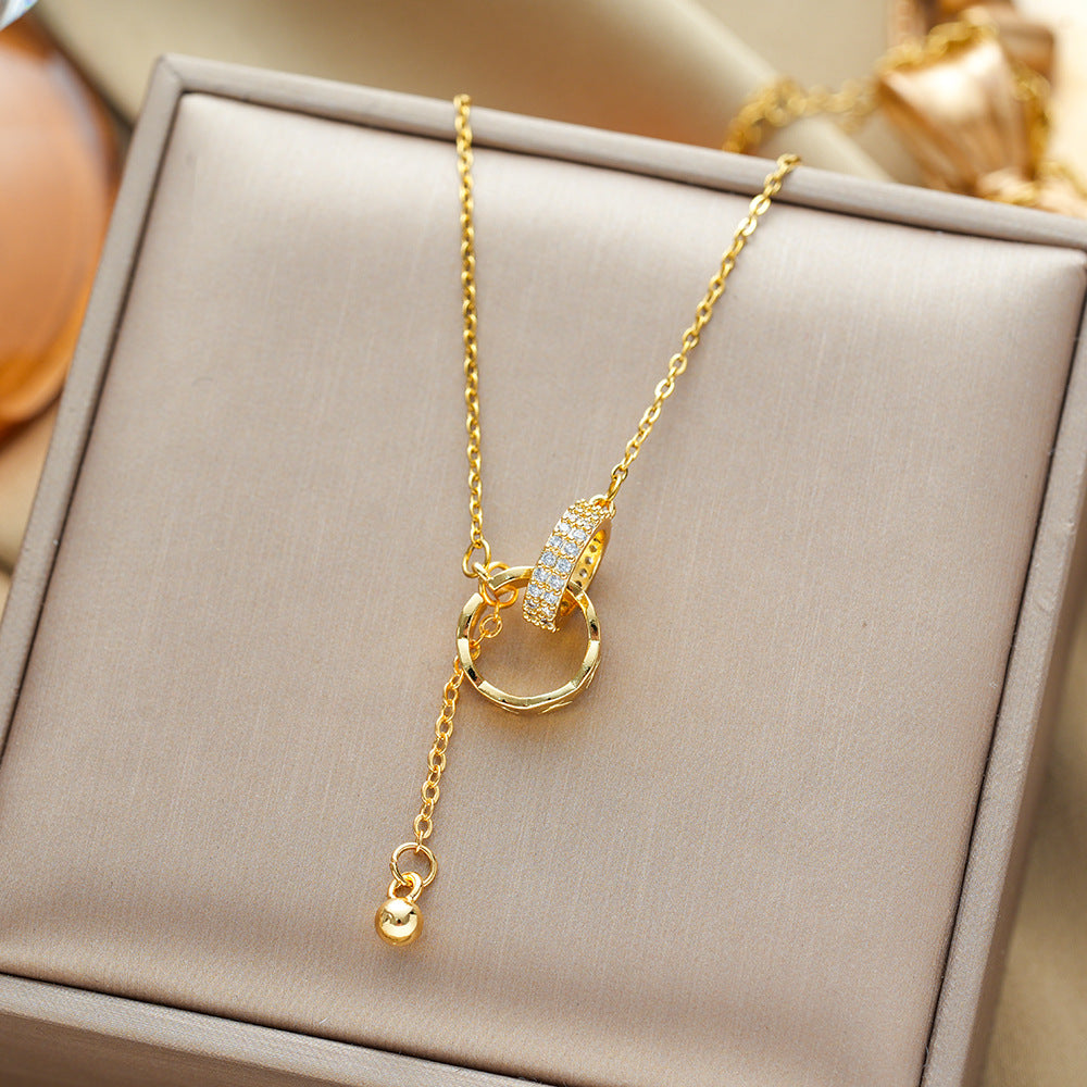 ✨18K Diamond Sparkling Necklace