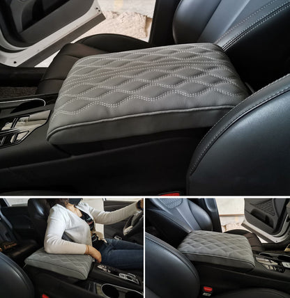 🚗Кожени стелки с мемори пяна за подлакътници на автомобили.