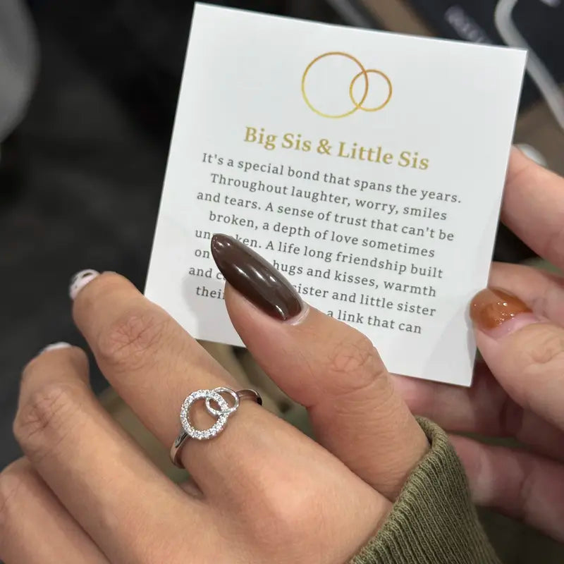 💍Луксозен двойно заключващ се пръстен за жени