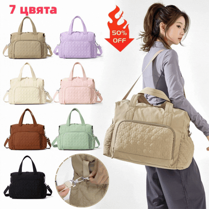 👜👜Пътна чанта с голям капацитет с разделяне на мокро и сухо, чанта за фитнес за йога през рамо, чанта тип „тоут“