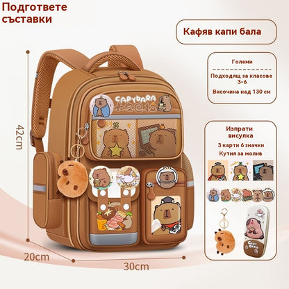 🎒 Леки, с голям капацитет и издръжливи детски раници за 1-6 клас
