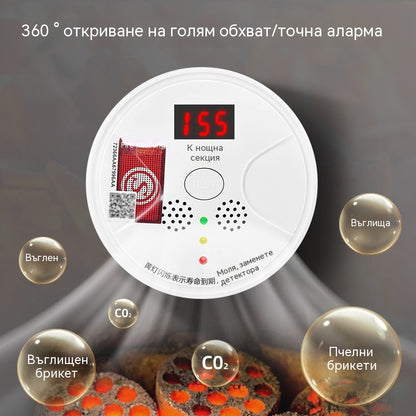 🚨🚨Домашен детектор за въглероден оксид