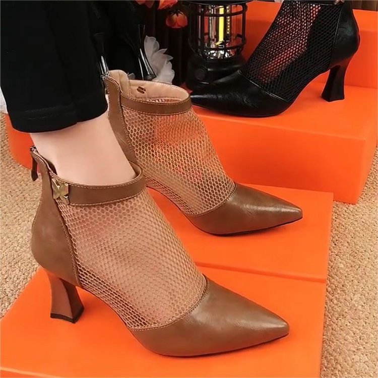 👠【35-40】2026 Нови стилни сандали от мека кожа и мрежа