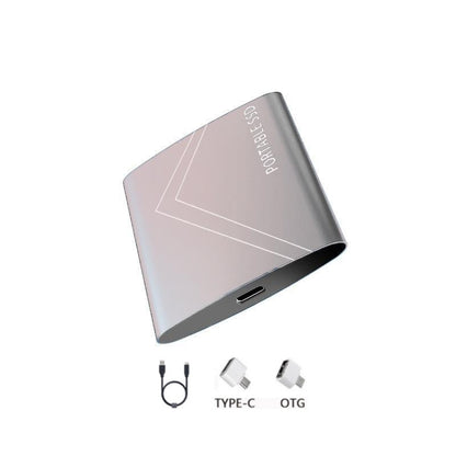 【1TB-16TB】SSD високоскоростно съхранение за четене и запис твърд диск+Type-C+OTG комплект адаптери