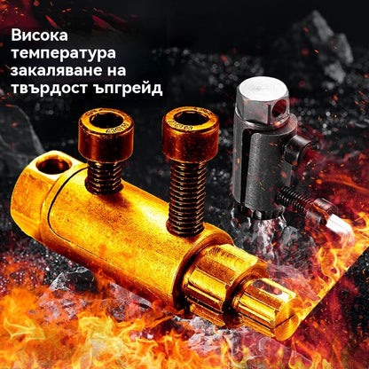 ✨🔧【Включва инструмент за отстраняване на вътрешна резба】 Инструмент за отстраняване на счупена резба на ъглов вентил за домакински кран